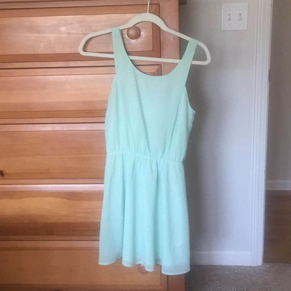 Mint summer dress